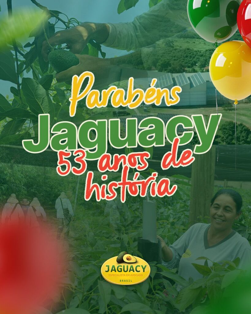 parabéns jaguacy 53 anos de historia