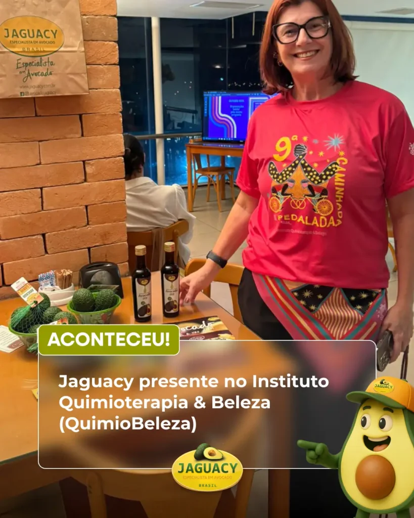Jaguacy presente no Instituto Quimioterapia & Beleza (QuimioBeleza) Post Somos Jaguacy